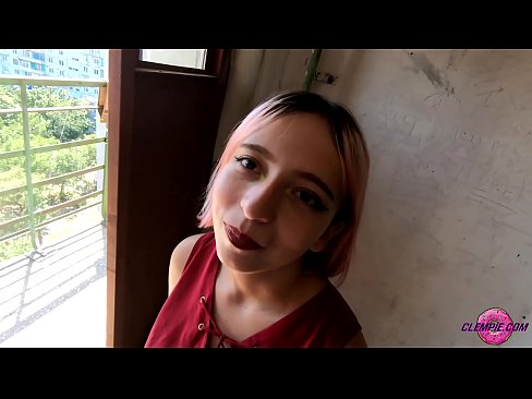 ❤️ Student Sucks a Stranger Sensually in the Backstreet - Face Cumming Σεξ βίντεο